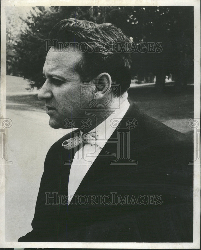 1958 Press Photo Kiril Kondrashin Russian Conductor - Historic Images