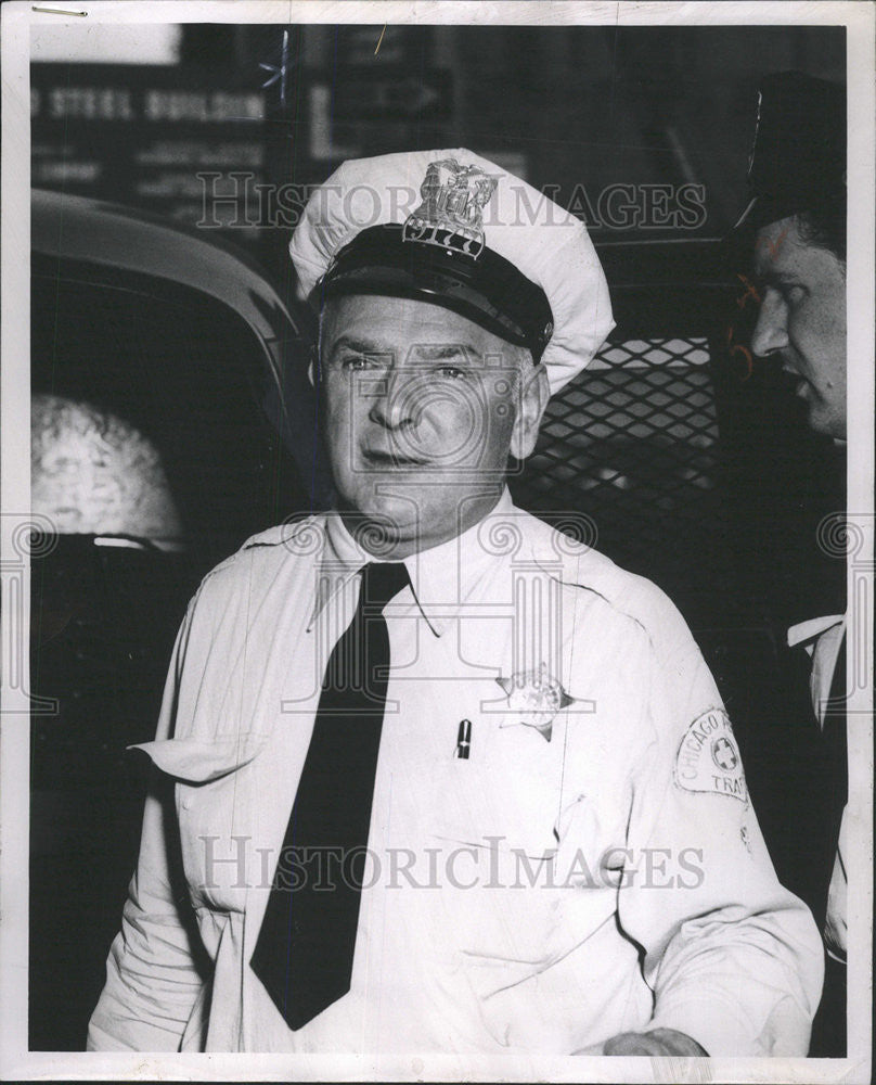 1956 Press Photo Sylvester Konczyk Police Bank Robbery Capture - Historic Images