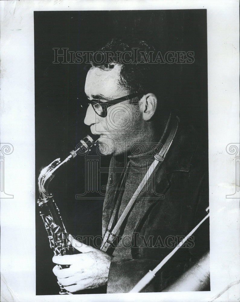 1970 Press Photo Lee Konitz,saxist - Historic Images