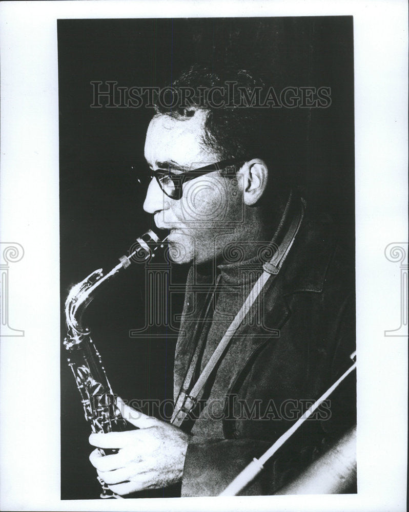 1970 Press Photo Saxophonist Great Lee Konitz - Historic Images