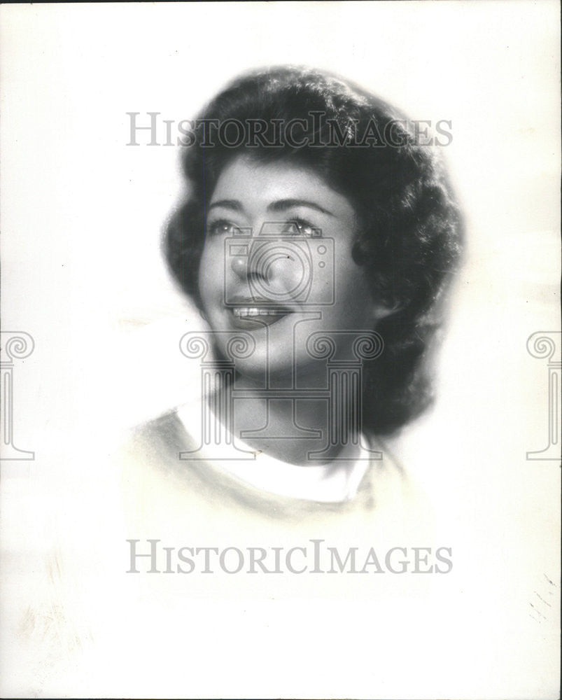 1960 Press Photo Eileen Kelliher Society Writer Chicago Daily News - Historic Images