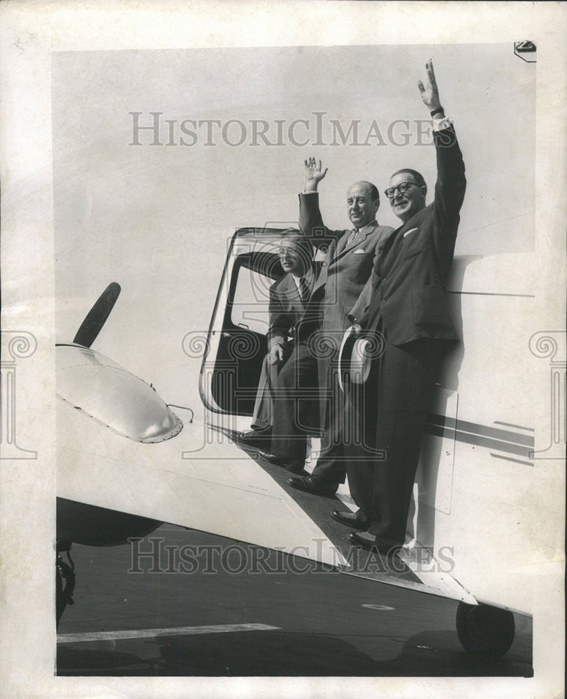 None Press Photo Adlai Stevenson &amp; Estes Kefauver - Historic Images