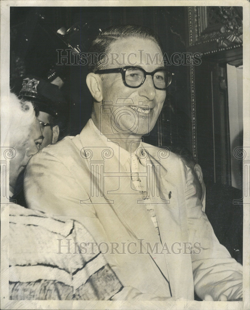 1956 Press Photo Estes Kefauver American Democratic Politician - Historic Images