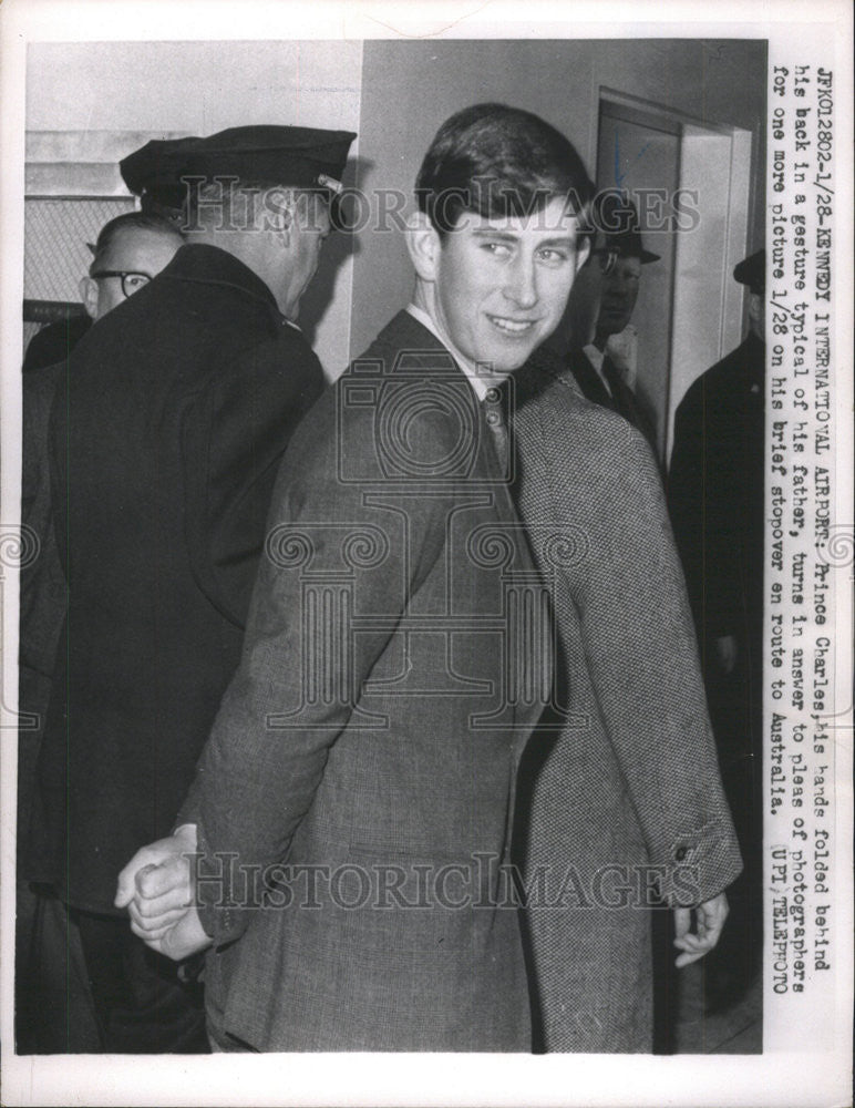 1966 Press Photo Prince Charles - Historic Images