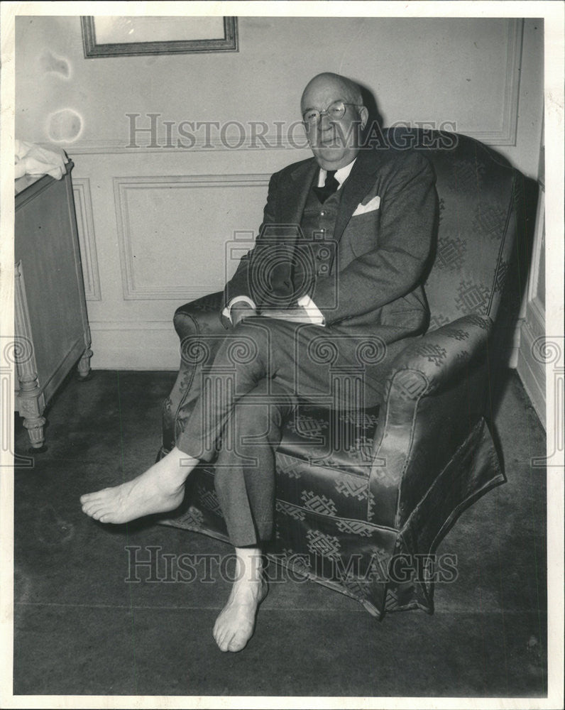 1952 Press Photo Arthur Eisenhower brother of Dwight Eisenhower - Historic Images
