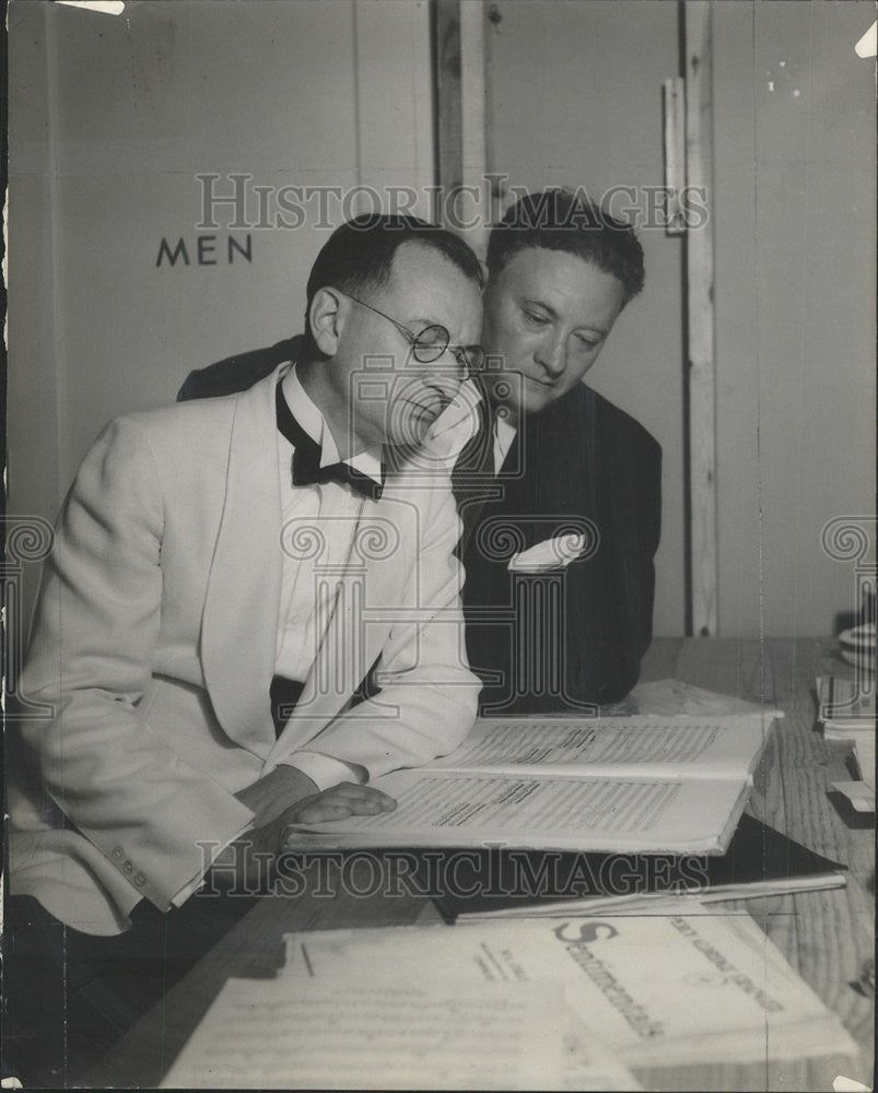 1934 Press Photo Victor Kolar, conductor of Detroit Symphony Orchestra - Historic Images