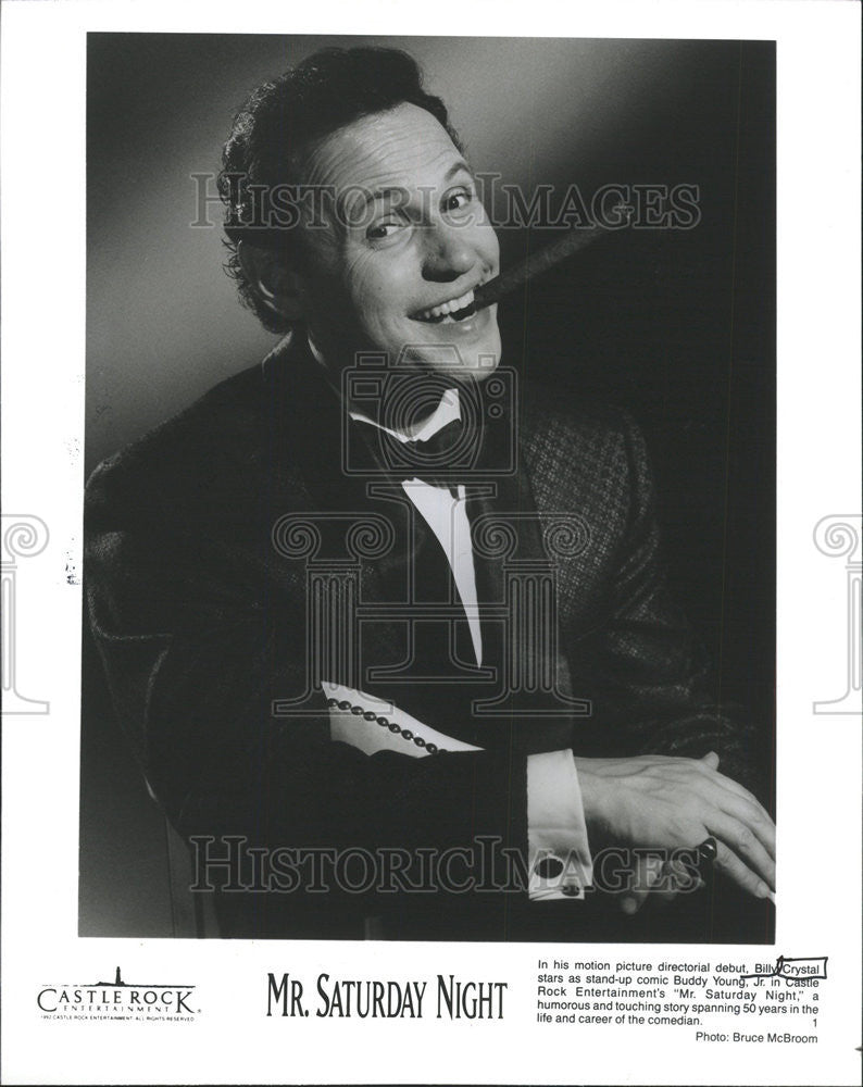 1992 Press Photo Billy Crystal Stars In Mr. Saturday Night - Historic Images