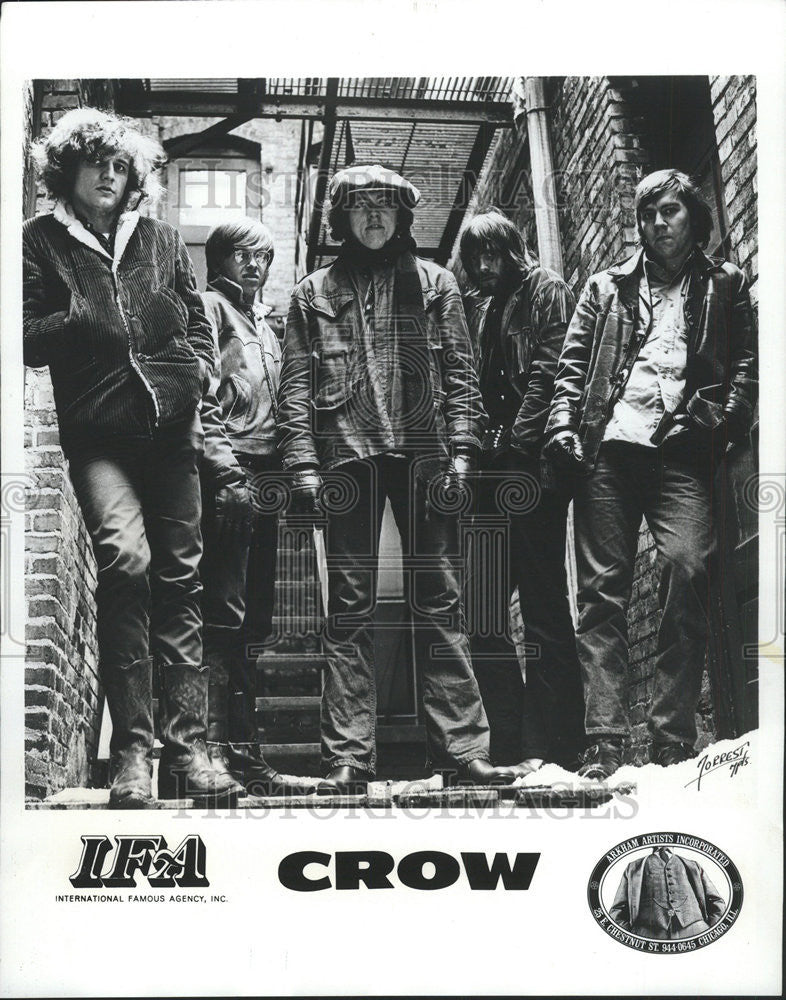 1970 Press Photo Musical Group Crow - Historic Images