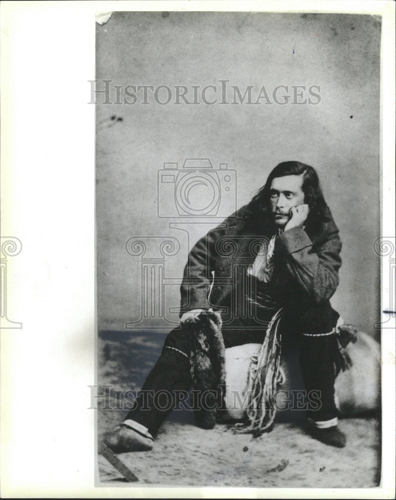 1987 Press Photo Adventurer and naturalist Robert Kennicott - Historic Images