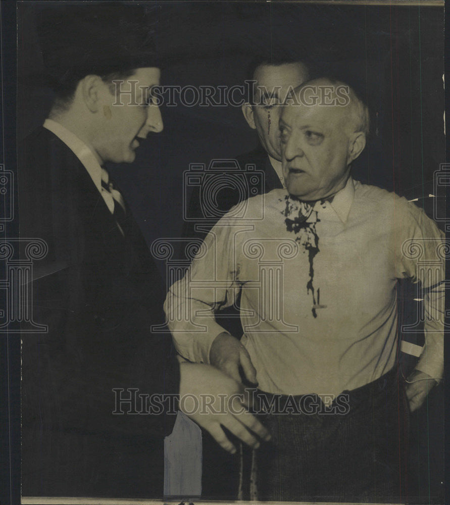 1936 Press Photo John W. Koegh Shot and Killed Attorney in Court - Historic Images