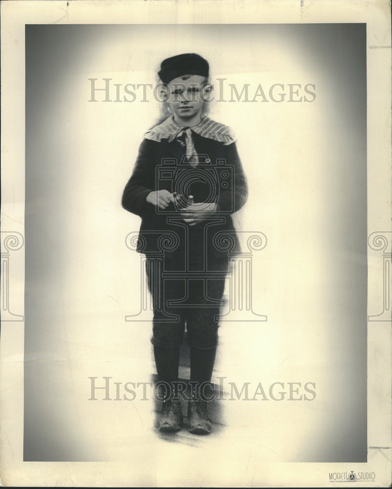 1948 Press Photo Mayor Kennelly When He Was Eight - Historic Images