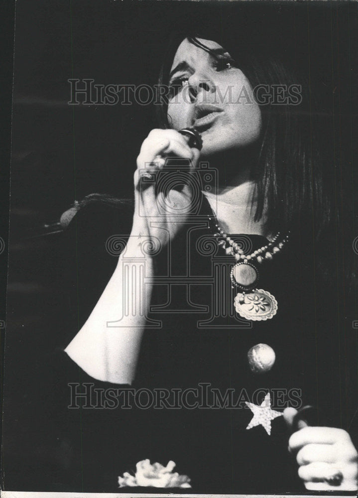 1972 Press Photo Singer Bonnie Koloc - Historic Images