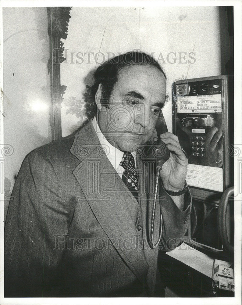 1978 Press Photo Sam Ackerman, Dem. State Central Committeeman - Historic Images