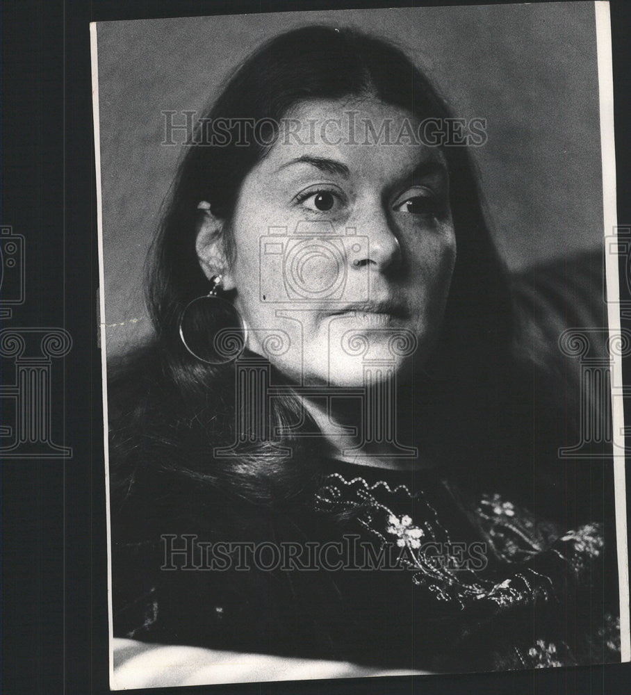 1975 Press Photo Karen DeCrow, President of National Organization for Women - Historic Images