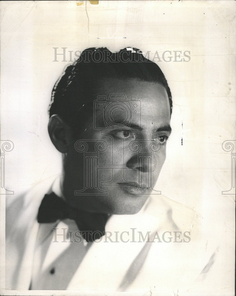 1948 Press Photo Brazilian Conductor Eleazar de Carvalho - Historic Images