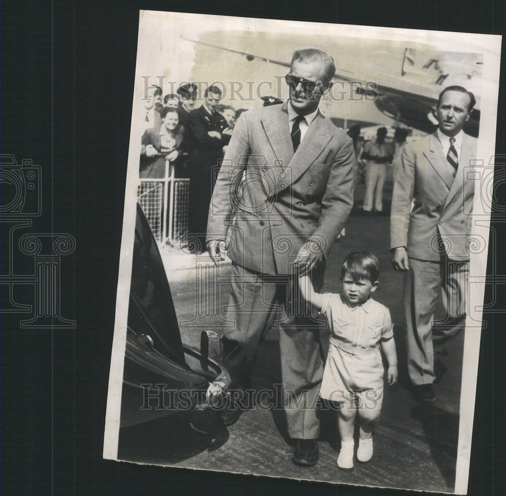 1951 Press Photo Prince Philip Duke of Edinburgh England Royal Family - Historic Images