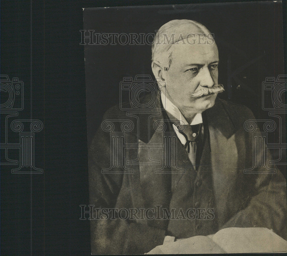 1916 Press Photo Prince Von Buelow Bethmann Hollweg Chancellor Germany resign - Historic Images