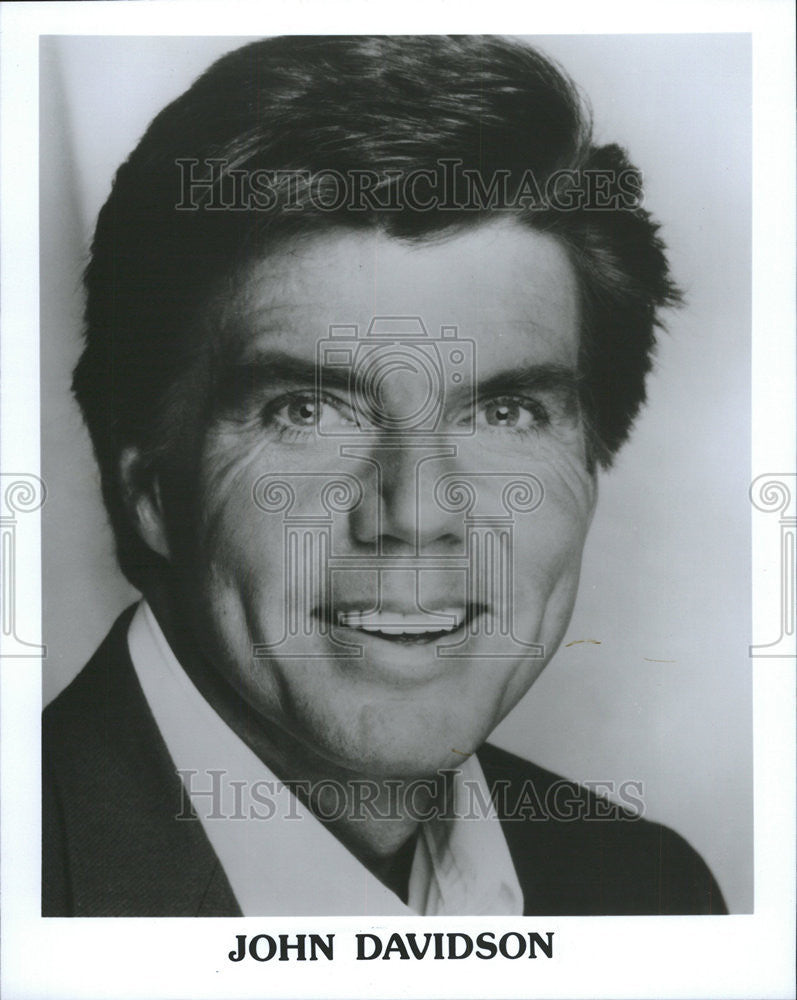 1990 Press Photo John Hamilton Davidson, Sr American Singer Actor - Historic Images