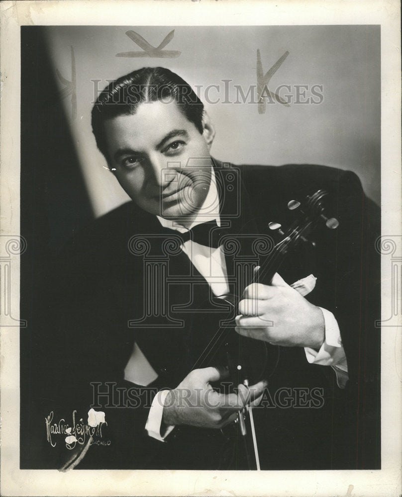 1957 Press Photo Lee Davidson musician entertainer instrument - Historic Images