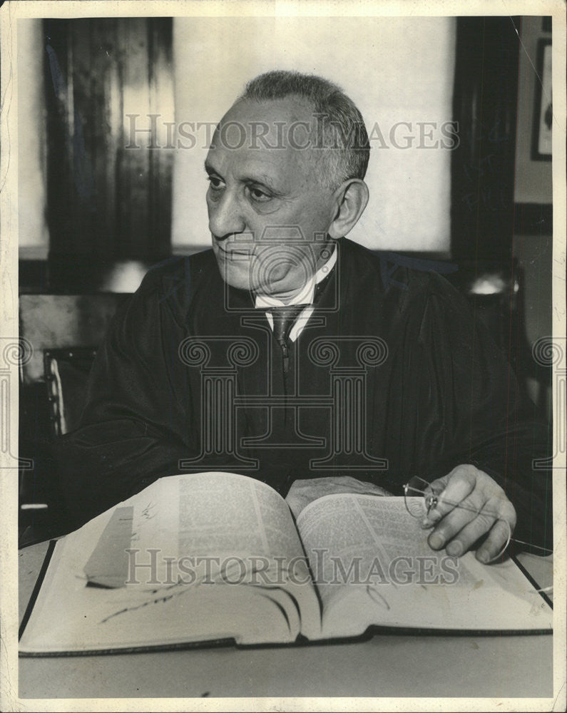 1938 Press Photo Judge Joseph David - Historic Images