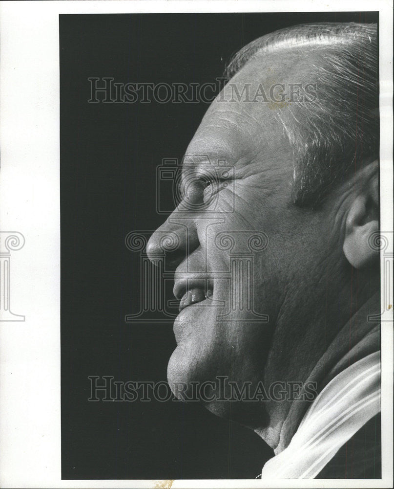 1974 Press Photo Gerald Ford American Republican Politician Vice President - Historic Images