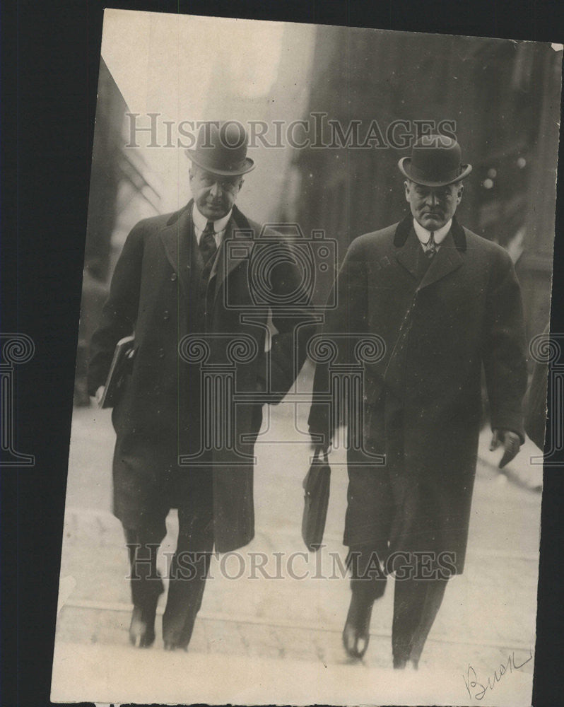 1911 Press Photo George Buckingham Levy Meyer Defendants Lawyer - Historic Images