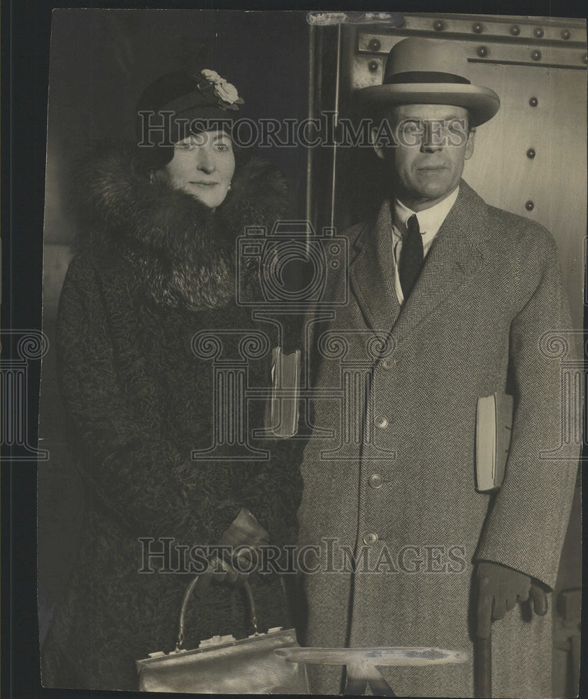 1930 Press Photo Robert Woods Bilss United States Ambassador and Mrs. Bliss - Historic Images