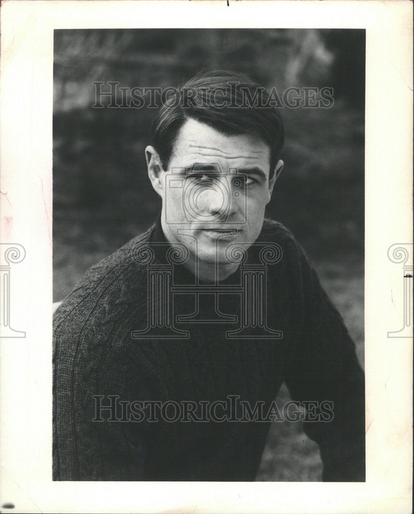 1985 Press Photo Brad Davis as Robert Kennedy in Miniseries. - Historic Images