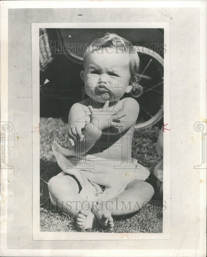 1968 Press Photo Justin De Villeneuve who grew almost equal prominence in Twiggy - Historic Images