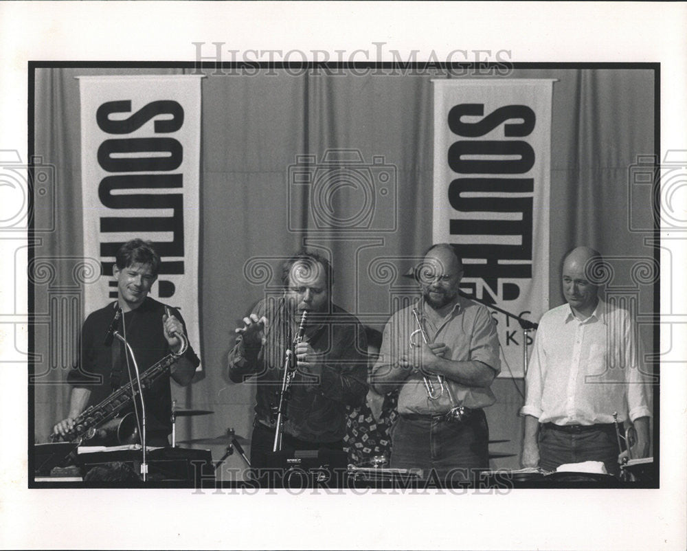 1993 Press Photo Willem Breuker Dutch Jazz Bandleader Composer Arranger - Historic Images