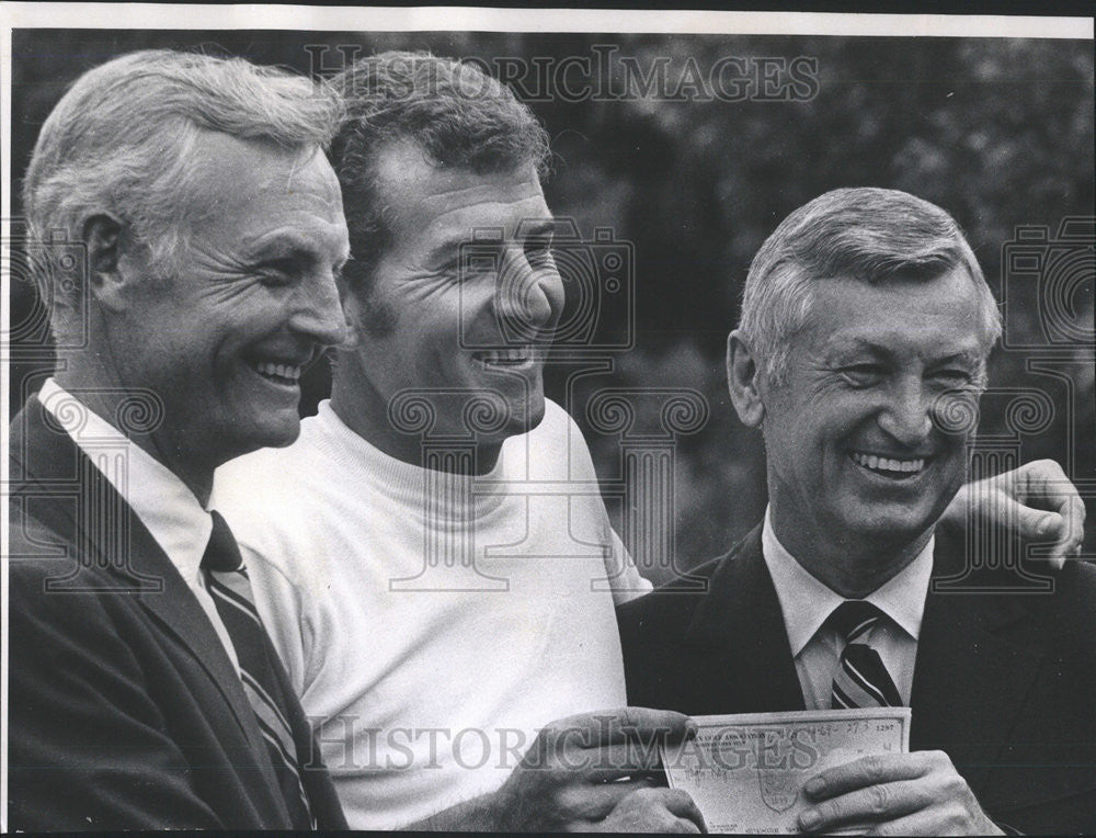 1970 Press Photo Lloyd McKenzie Hugh Rover Mark Cox Western Golf Tourney - Historic Images