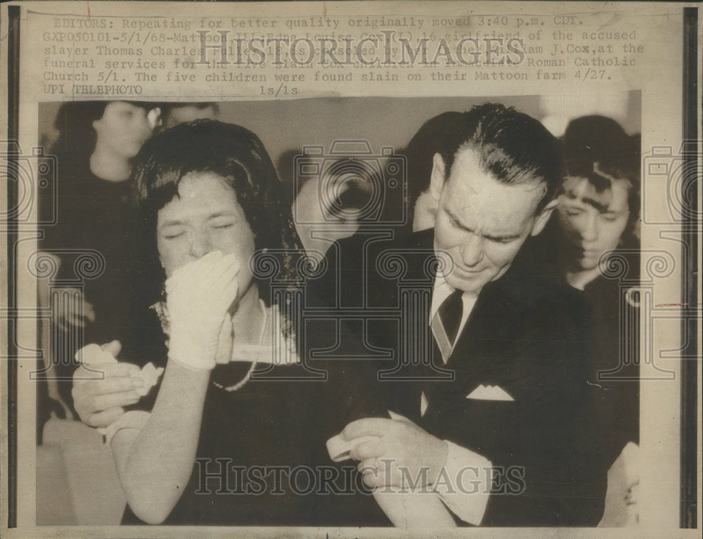 1968 Press Photo Edna Louise Cox - Historic Images