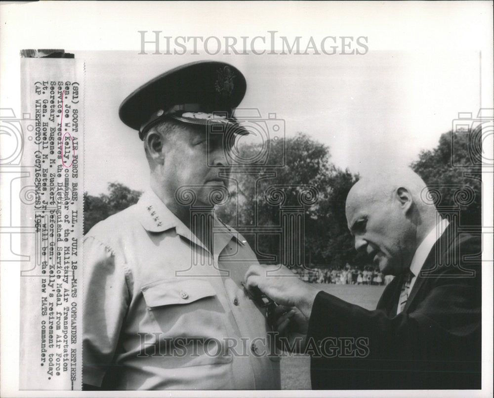 1967 Press Photo General Joe W. Kelly Commander - Historic Images