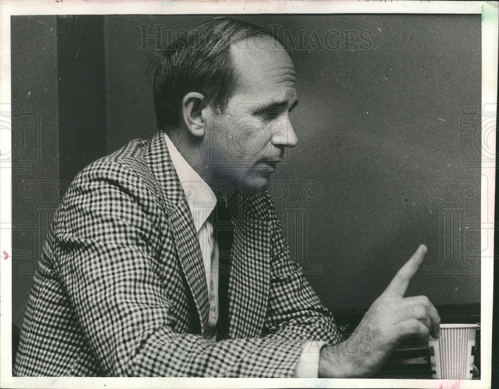 1978 Press Photo Dr. Kenneth Cooper, Author The Aerobics Way - Historic Images