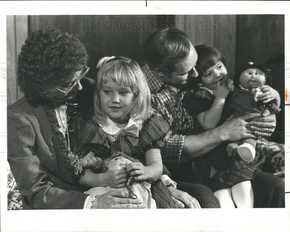1985 Press Photo Cindy and Don Buchan Jordan City Minnesota Residents - Historic Images