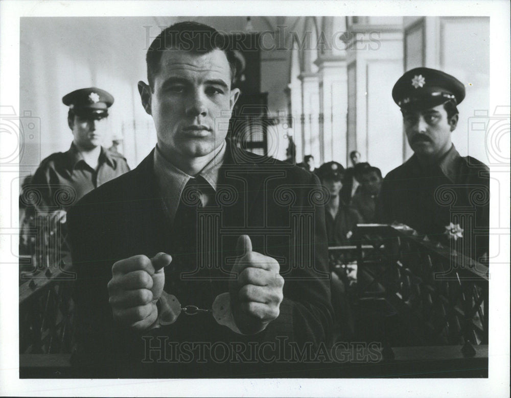 1983 Press Photo An American College Student Brad Davis Drug Charge - Historic Images