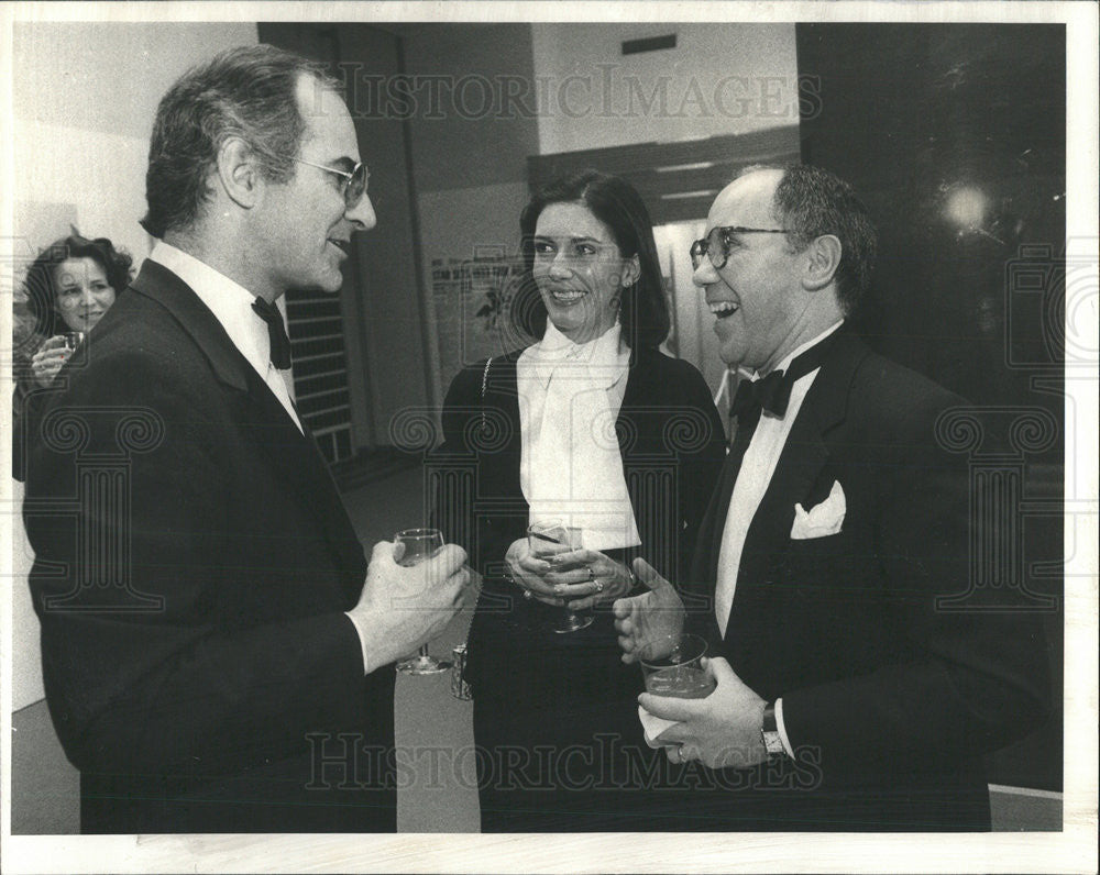 1981 Press Photo Phil Kelly Marilyn Kelly Sal Cesarani Designer Big Brothers - Historic Images