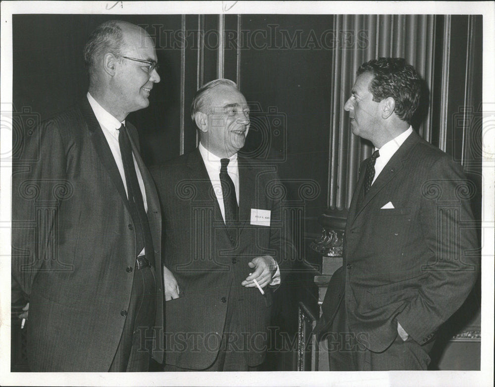 1961 Press Photo Dean Weller Palmer House American Federation Art  Canada Paint - Historic Images