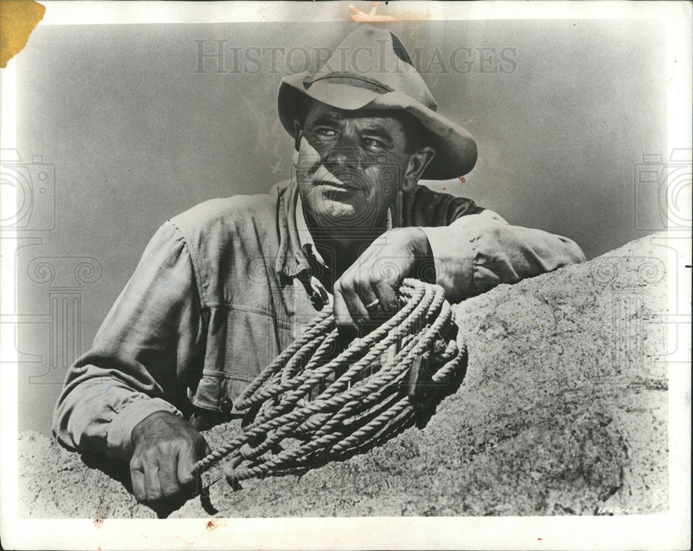 1989 Press Photo Glenn Ford gunfighter wife Children family Day Evil Summer - Historic Images