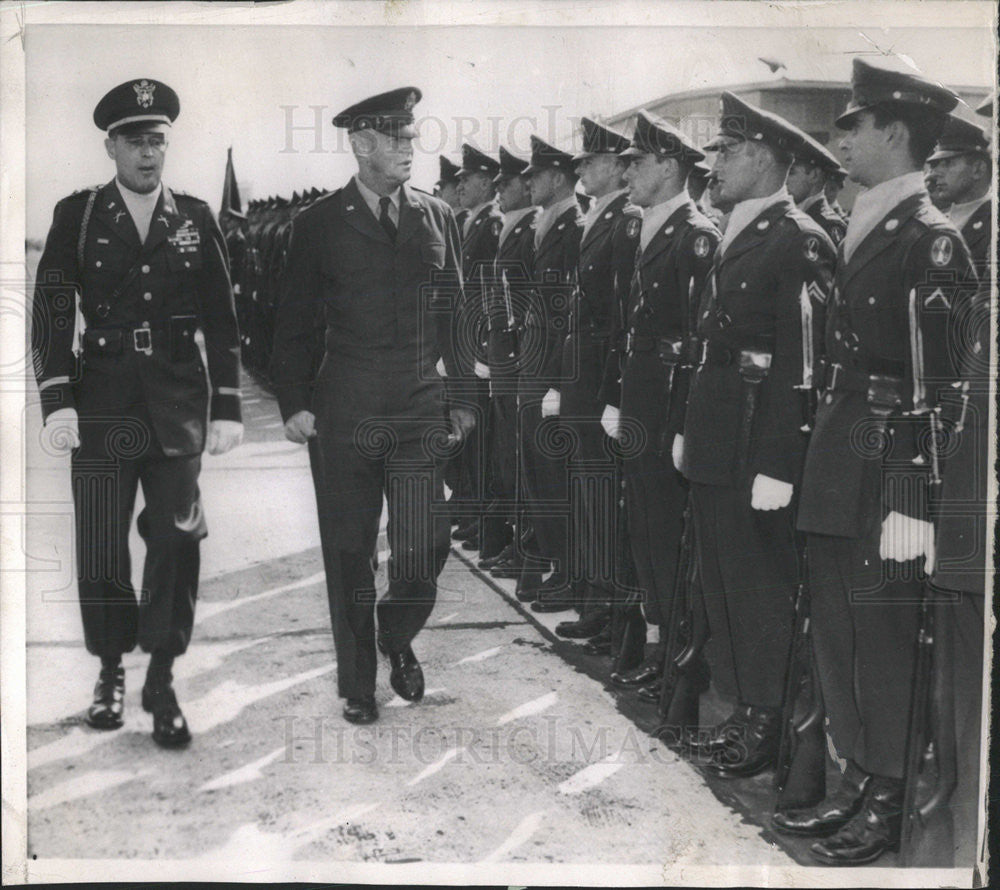 1953 Press Photo Washington Maj Gen Dean William Dean Korea Prisoner Communist - Historic Images