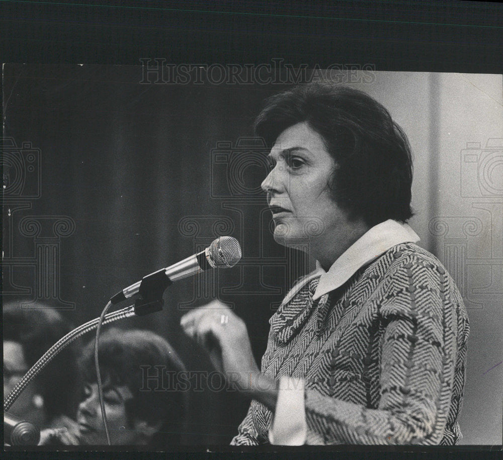 1973 Press Photo State Representative Eugenia Chapman - Historic Images