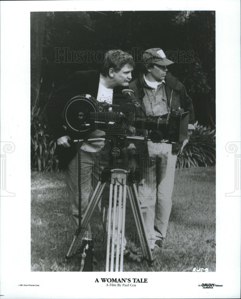 1991 Press Photo Producer and Director Paul Cox, A WOMAN&#39;S TALE - Historic Images