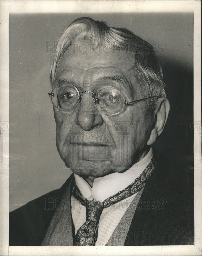 1950 Press Photo Jacob S. Coxey candidate president 1932 1936 - Historic Images