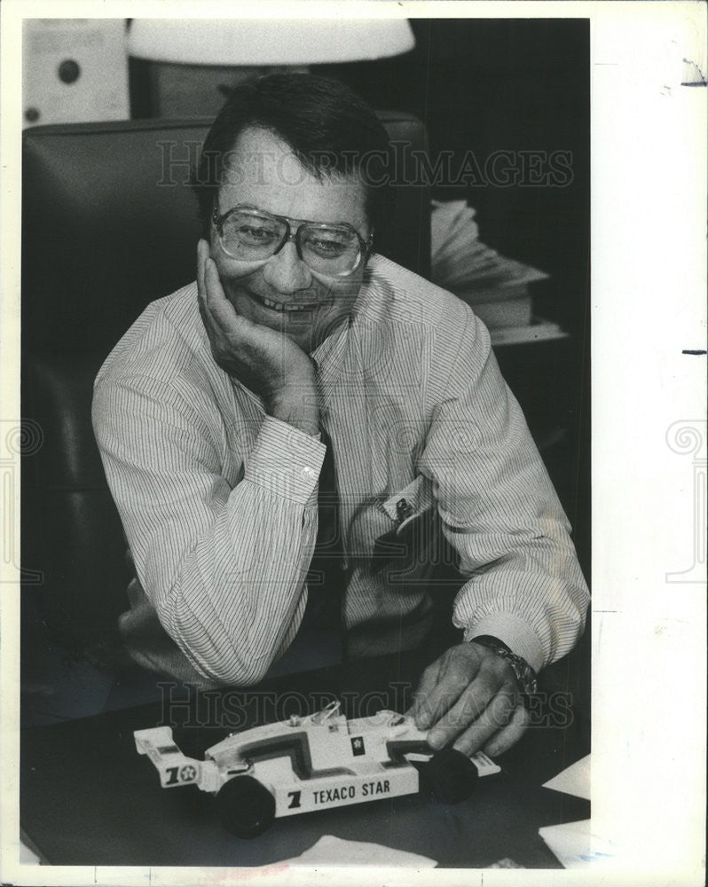 1983 Press Photo Dan Cotter owner this year&#39;s Indy 500 winner - Historic Images