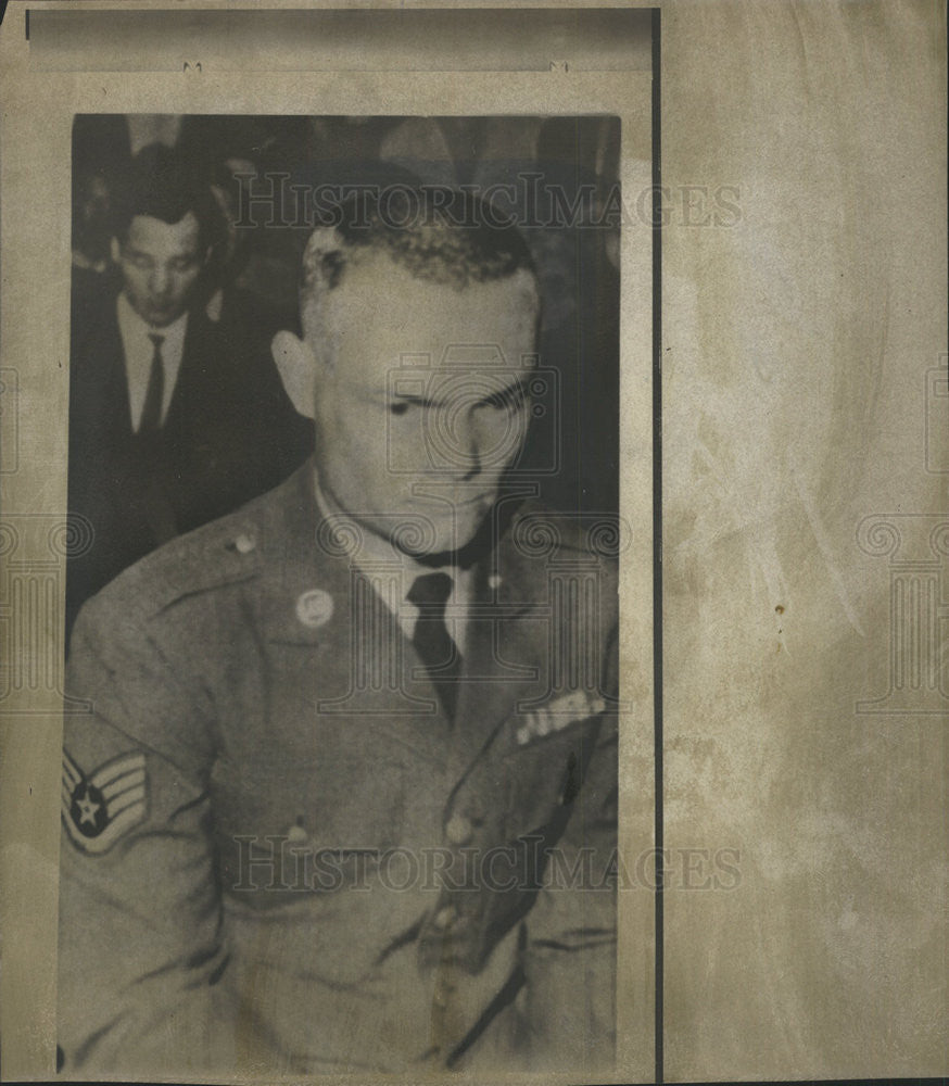 1967 Press Photo Air Force Sgt Billy Cox Seoul court Korean taxi driver trial - Historic Images