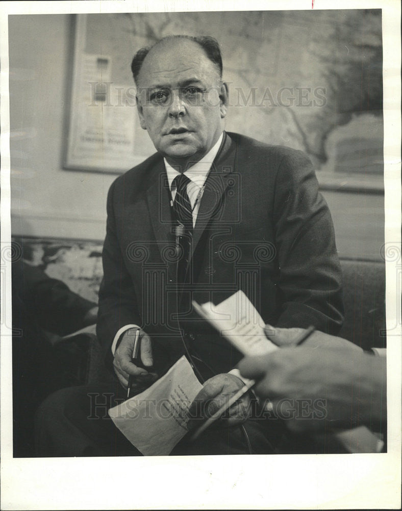 1964 Press Photo Cenap Aksu Turkish Parliament American Senator - Historic Images