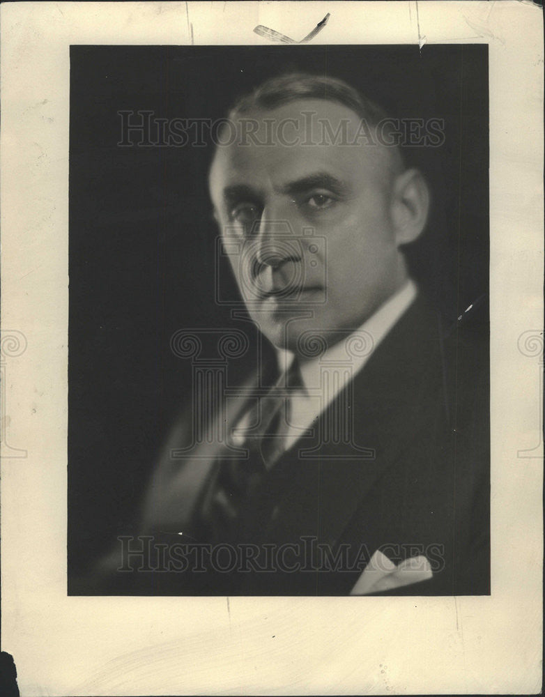 1932 Press Photo Portrait Of Walter J Kohler, Jr. - Historic Images