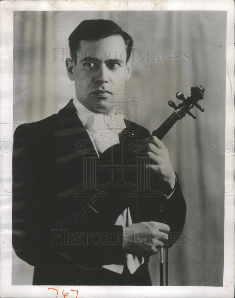 1960 Press Photo Jan Pearce Tenor Ian Robert Sham Chorate Orches Jacques Klein - Historic Images