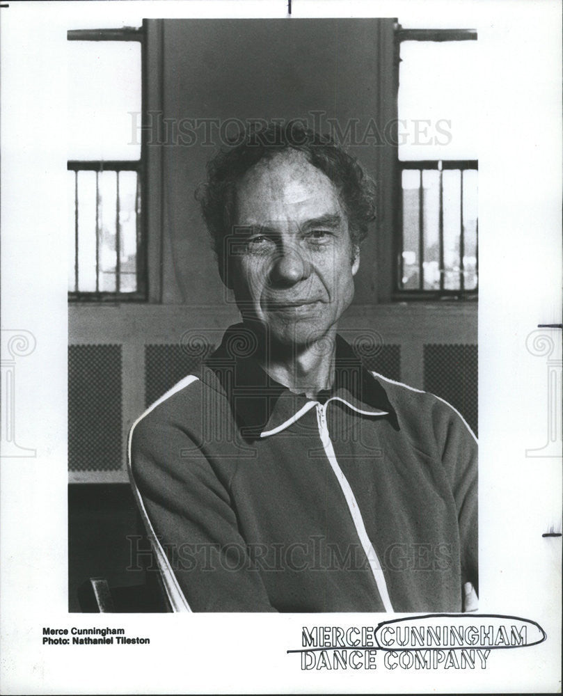 1981 Press Photo Merce Cunningham Dance Company Teacher Leader - Historic Images