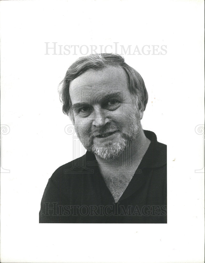 1985 Press Photo Mihaly Csikzentminalyi professor University Chicago - Historic Images